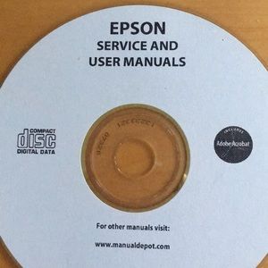 Epson service and manuals DVD